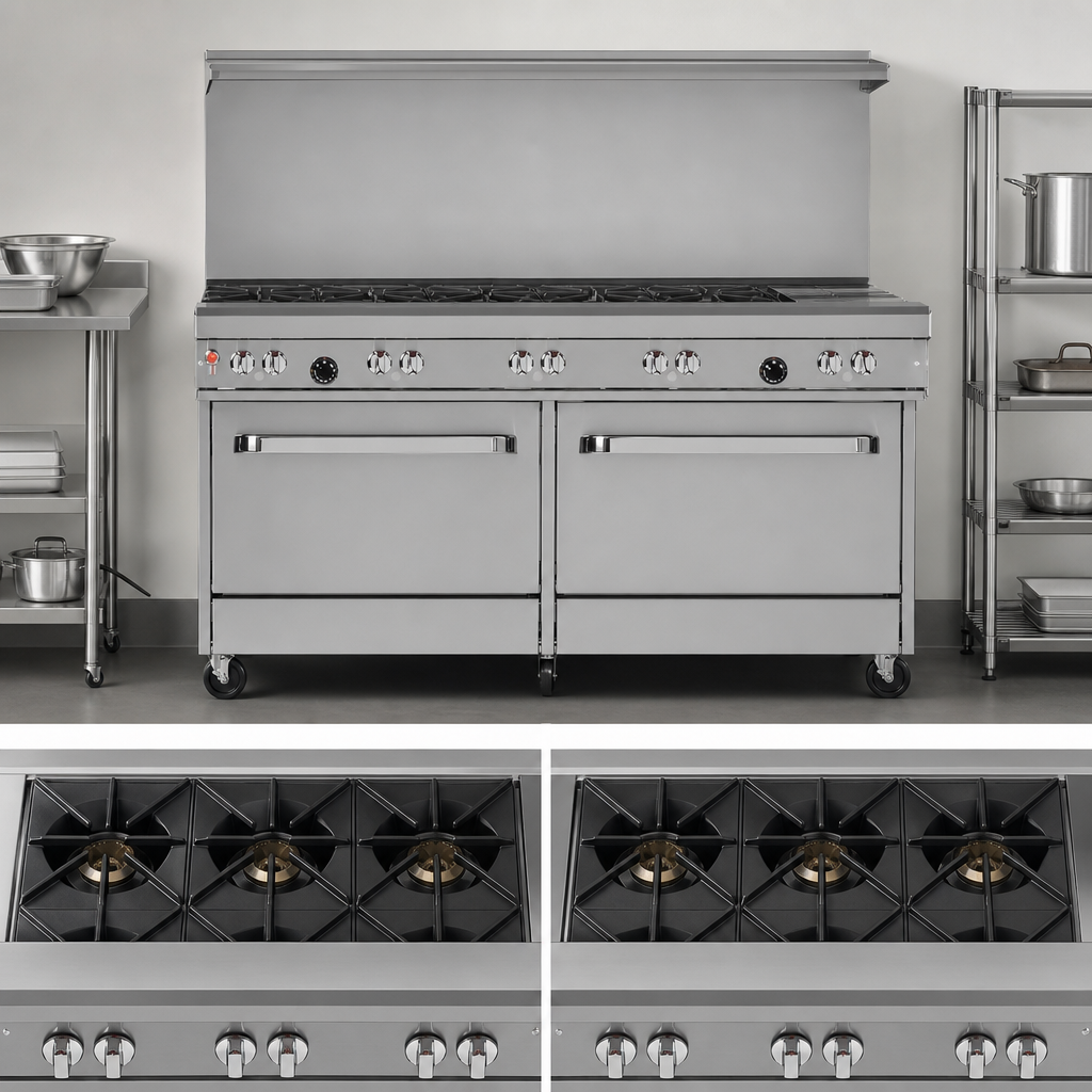 Six-Burner Configuration