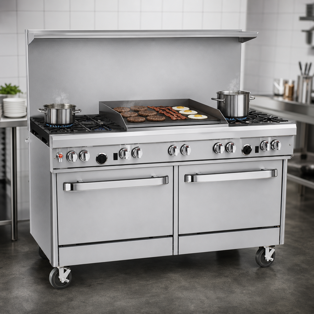 24-Inch Raised Griddle/Broiler
