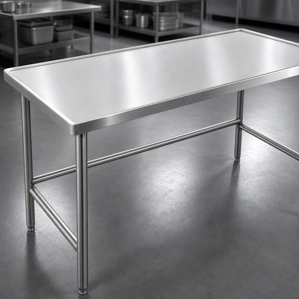 14 Gauge 304 Stainless Steel Top