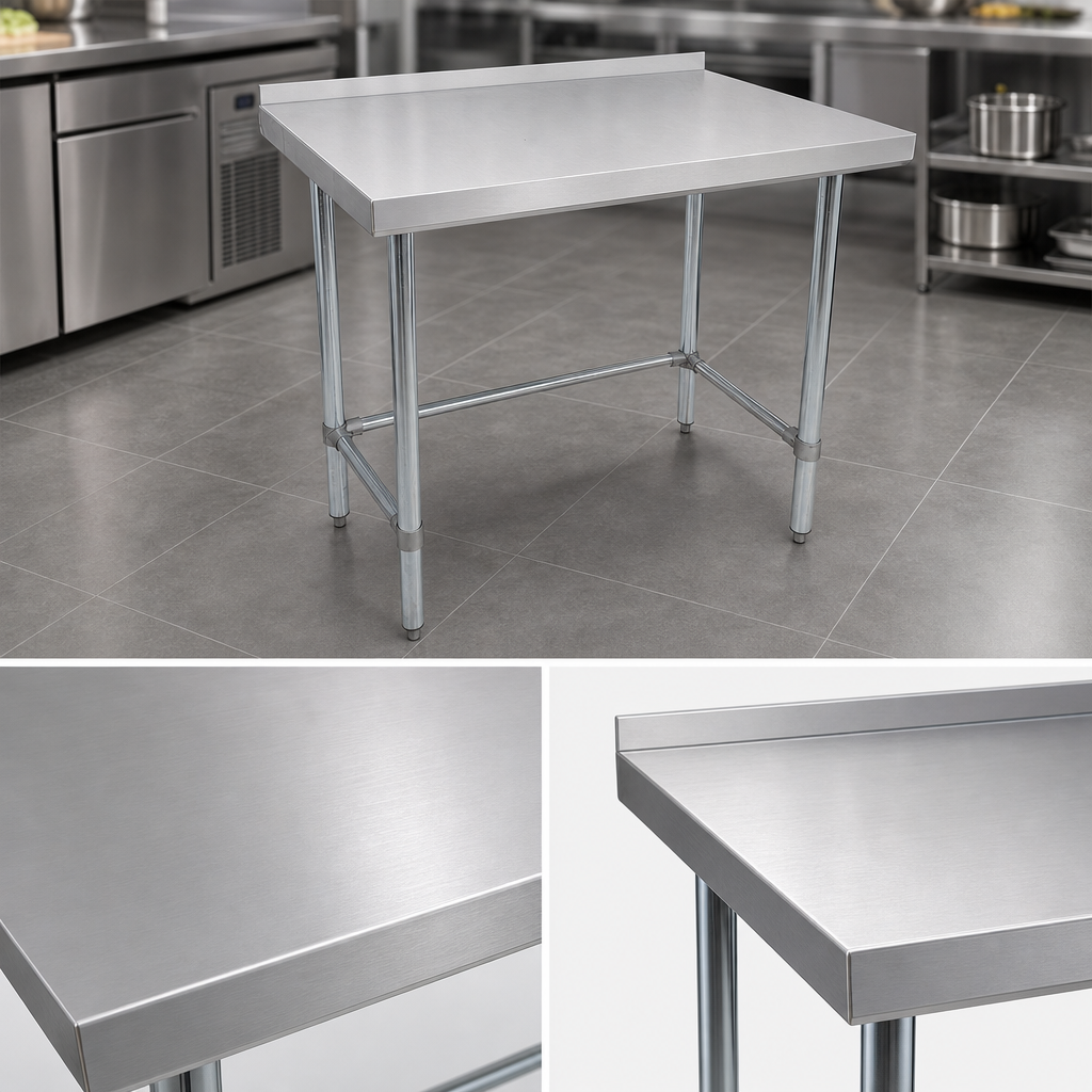 18-Gauge 430 Stainless Steel Top