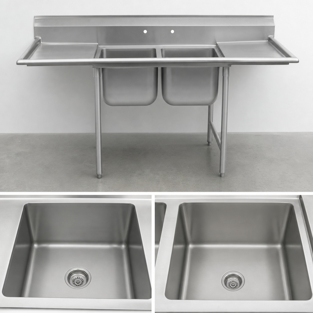Two Compartment Sink
