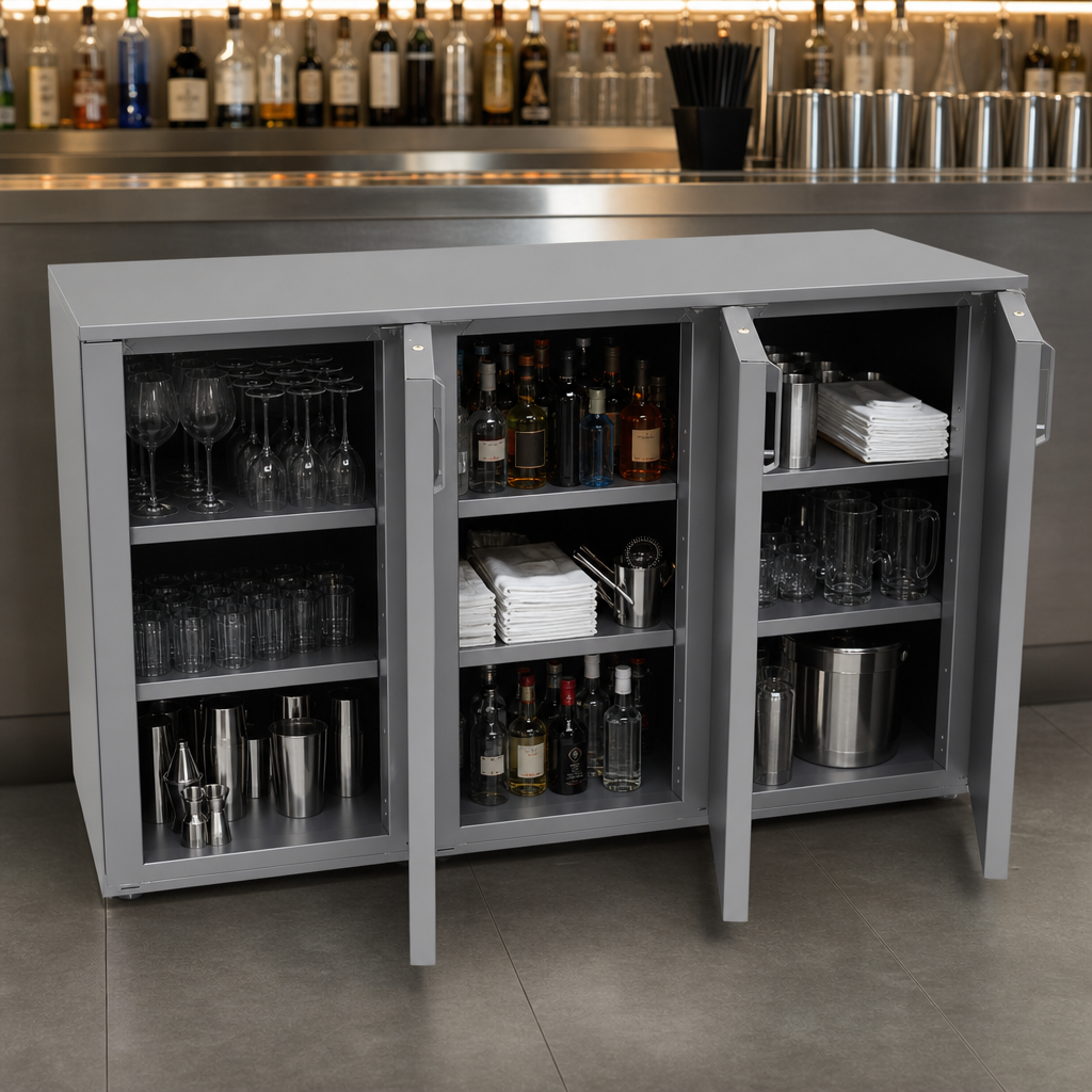 Three-Section Storage
