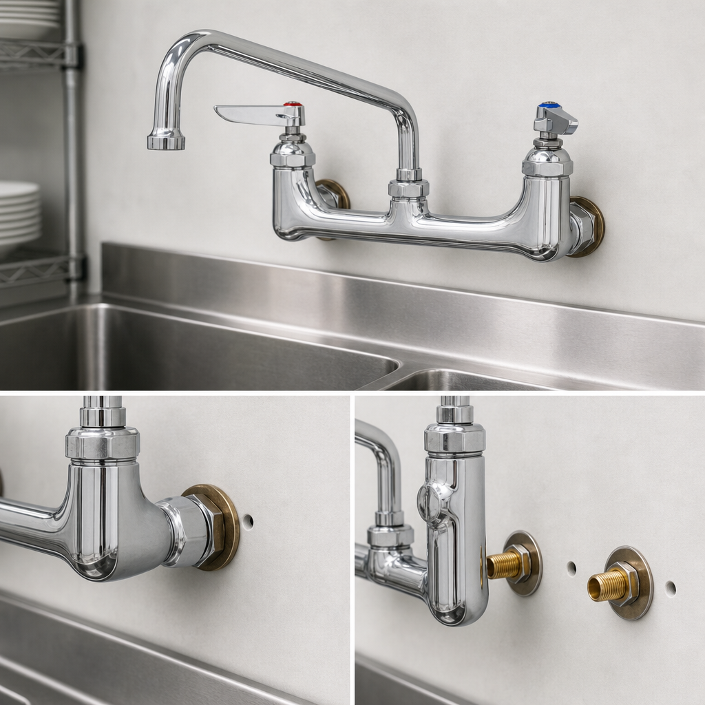 8-Inch Wall Mount Layout