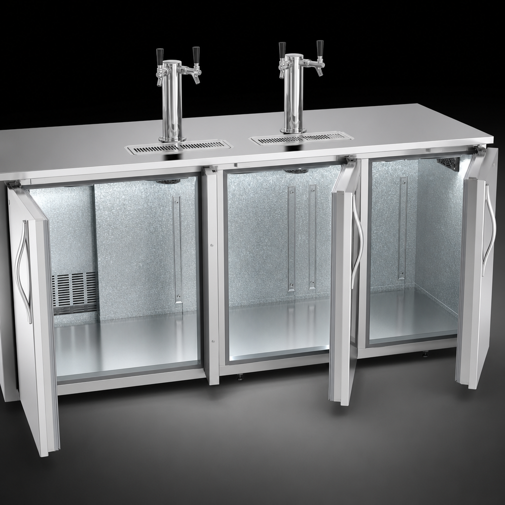 Galvanized Interior with Reinforced Stainless Floor