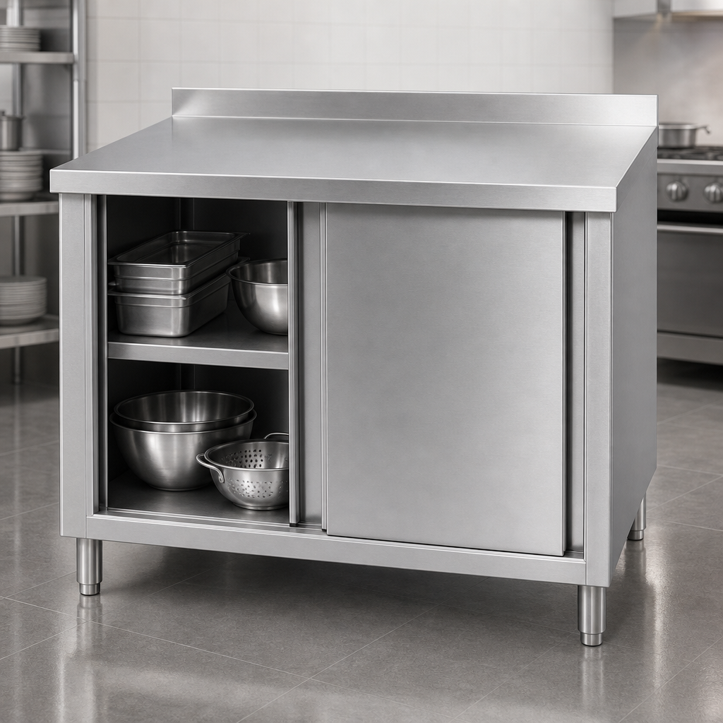 Sliding Door Cabinet Base