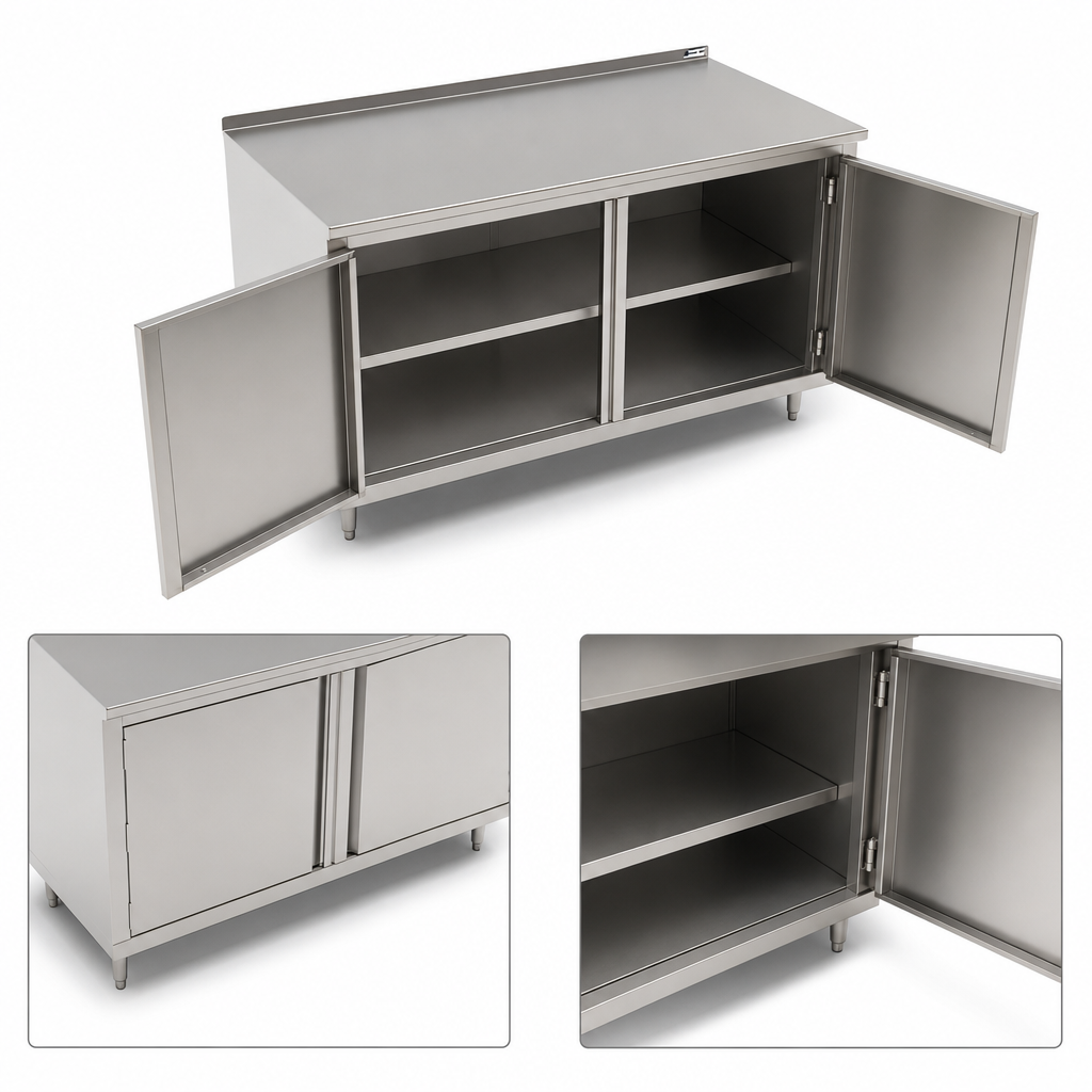 Cabinet Base With Hinged Doors