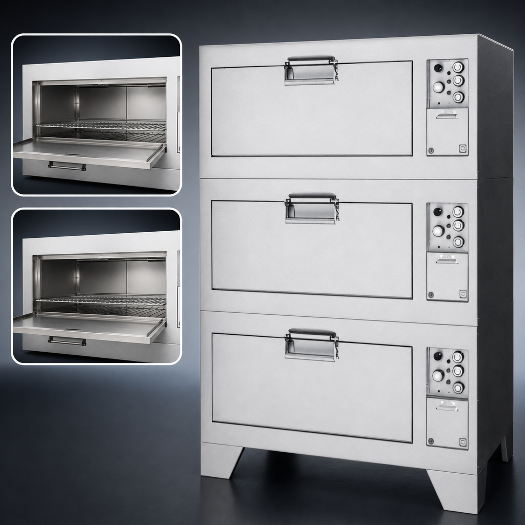 Double-Section Cooking Cavity