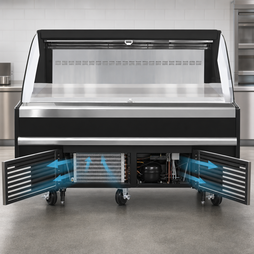 Bottom-Mount Self-Contained Refrigeration
