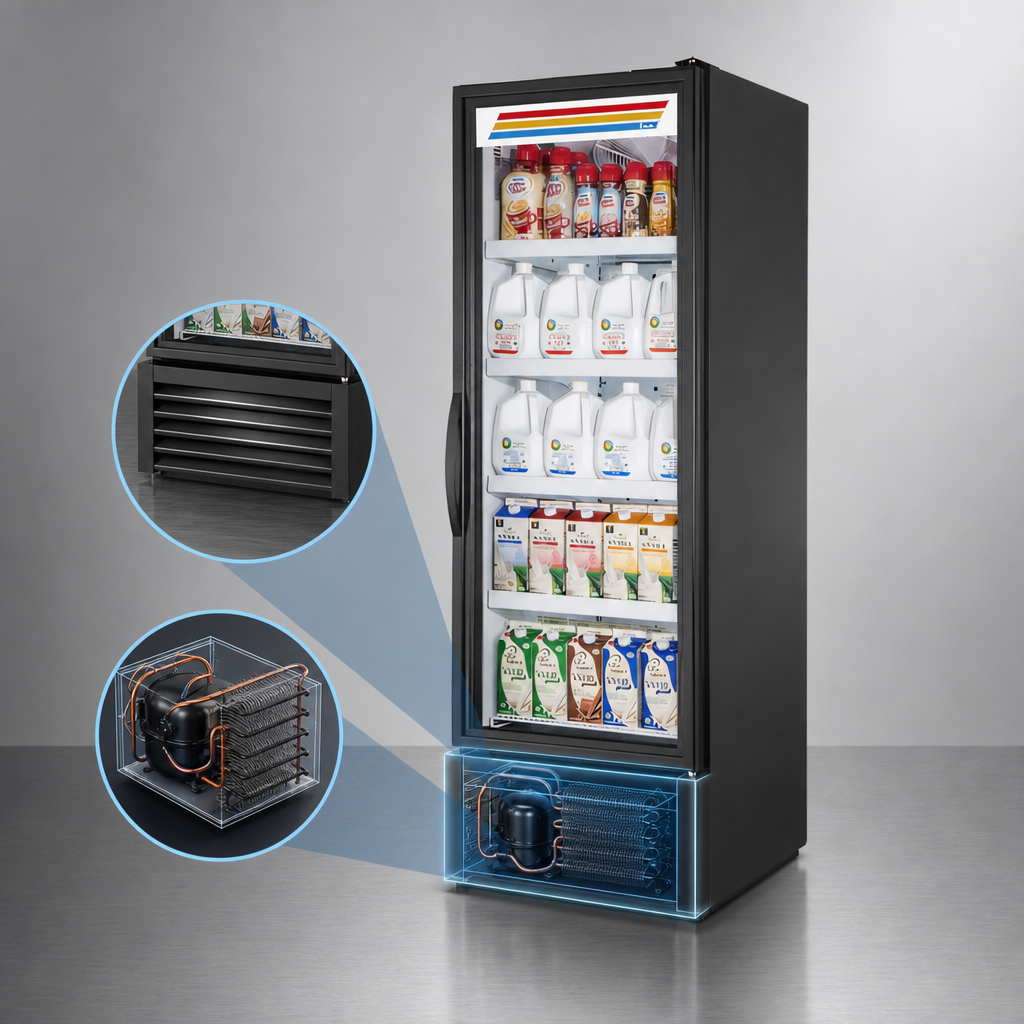 Self-Contained Bottom-Mounted Refrigeration