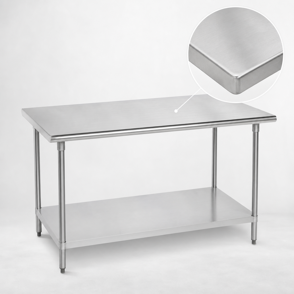 16 Gauge 430 Stainless Steel Top