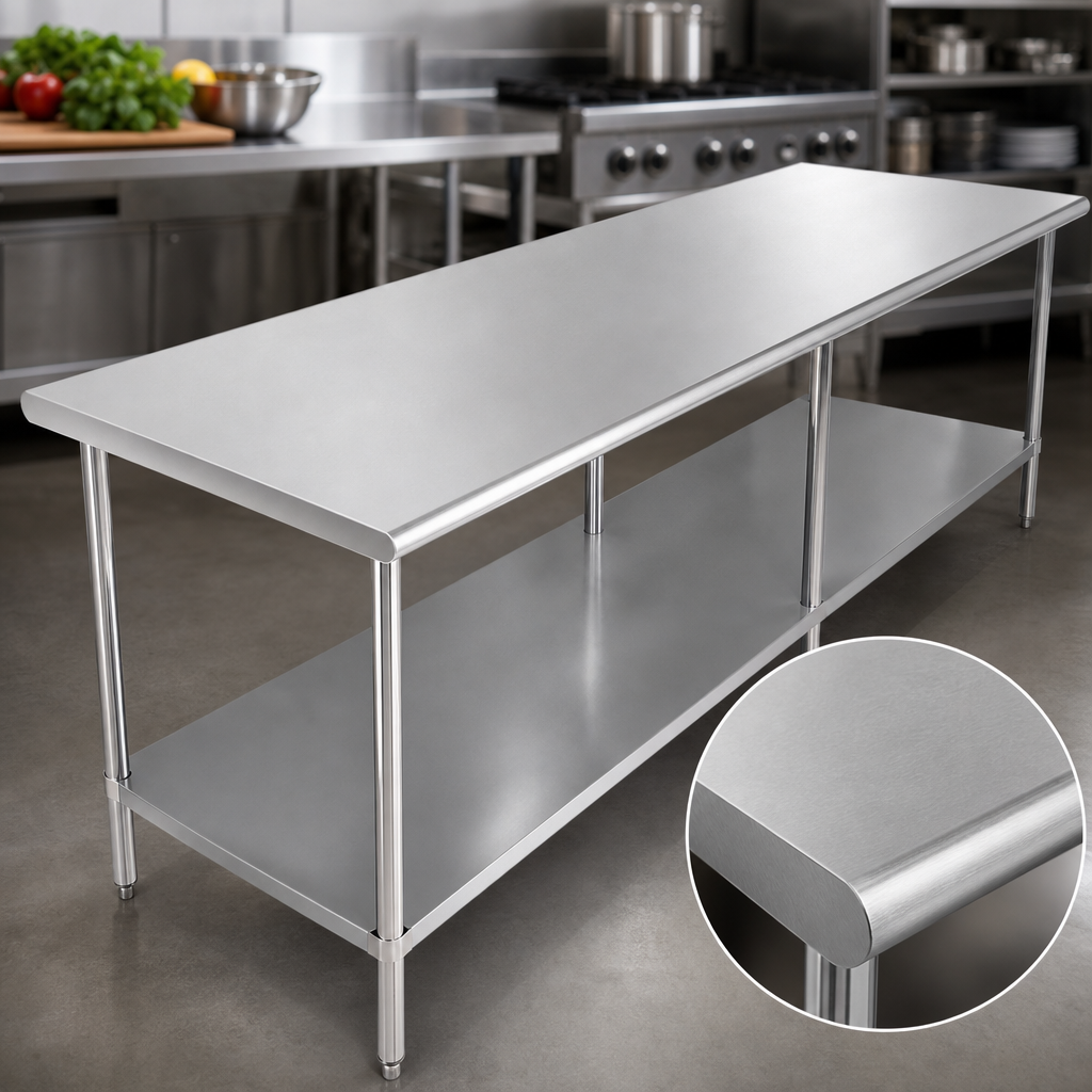 18-Gauge 400-Series Stainless Steel Top