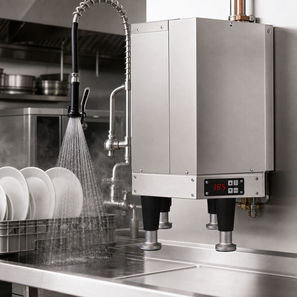 180°F Sanitizing Output