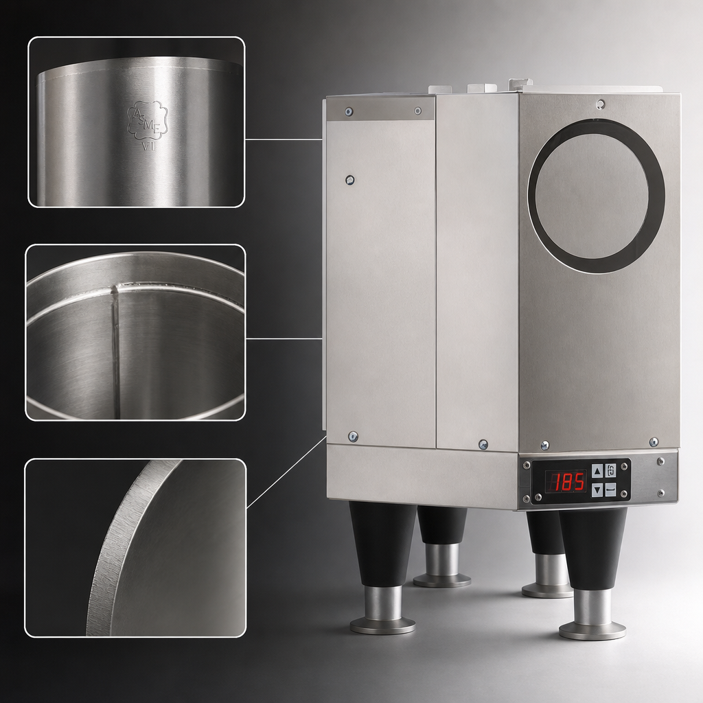 ASME Stamped Stainless Steel Tank