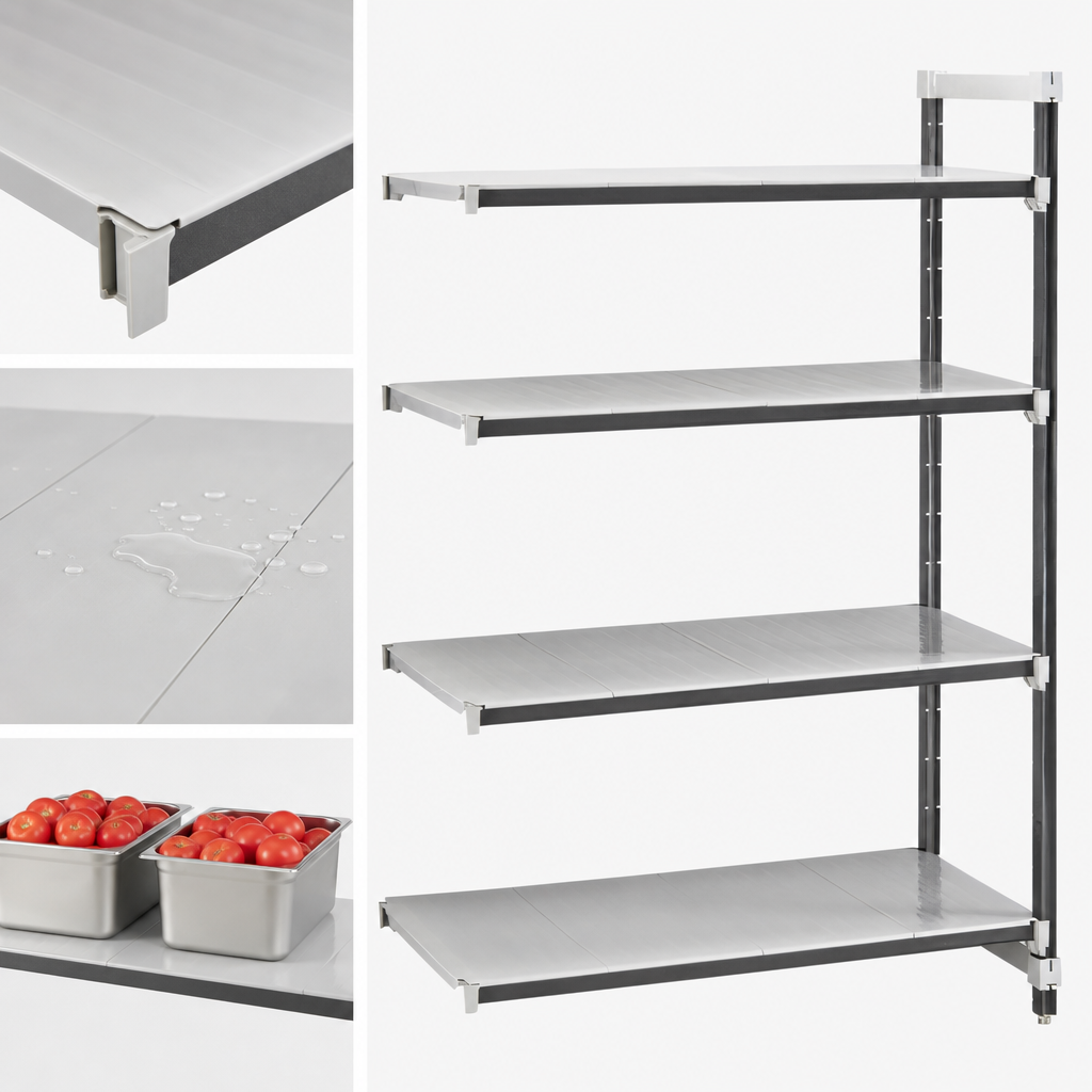 Solid Reinforced Shelf Plates