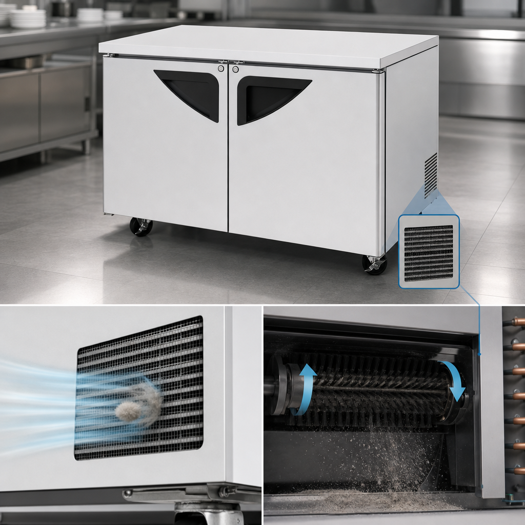 Patented Self-Cleaning Condenser