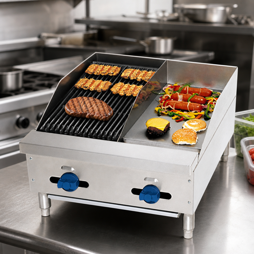 Combination Cooking Surfaces