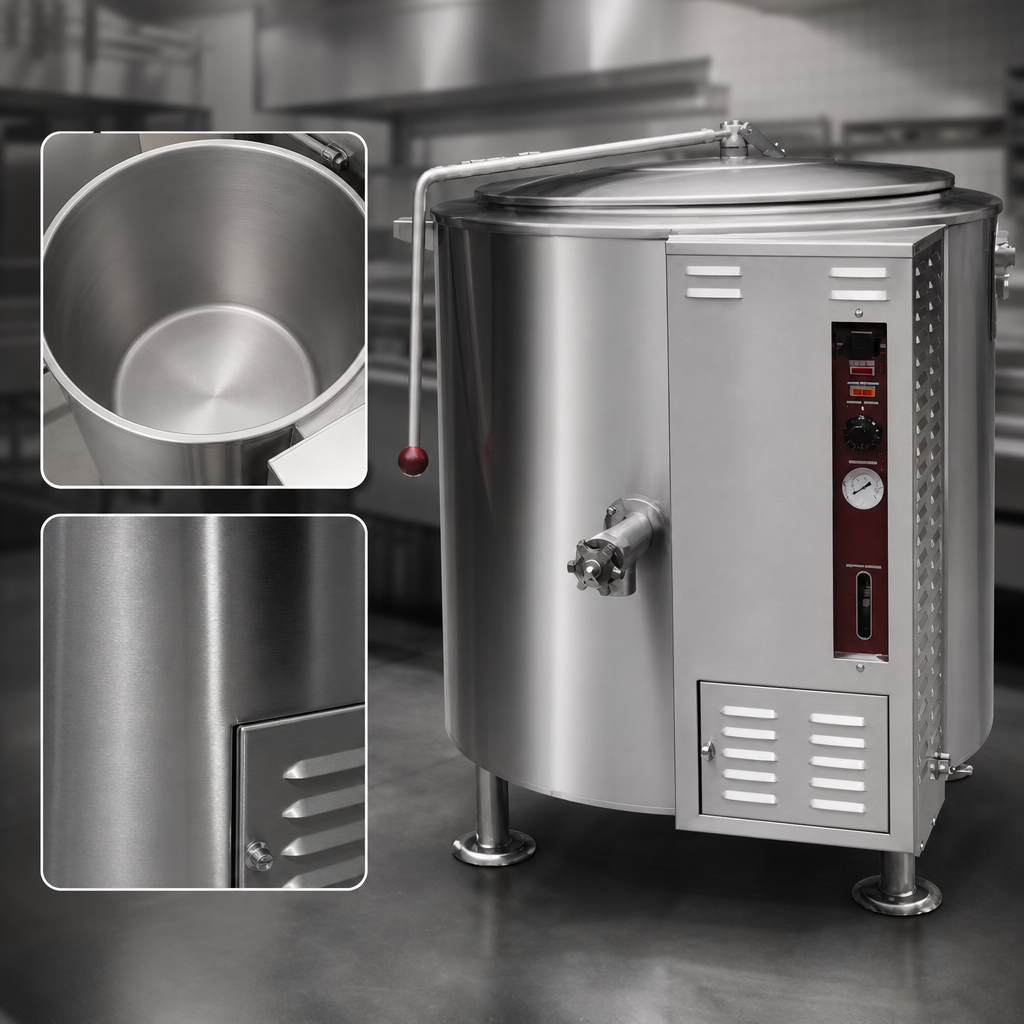 Durable Stainless Steel Construction