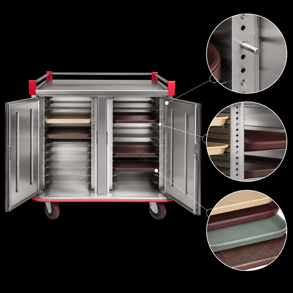 Adjustable Tray Rack System
