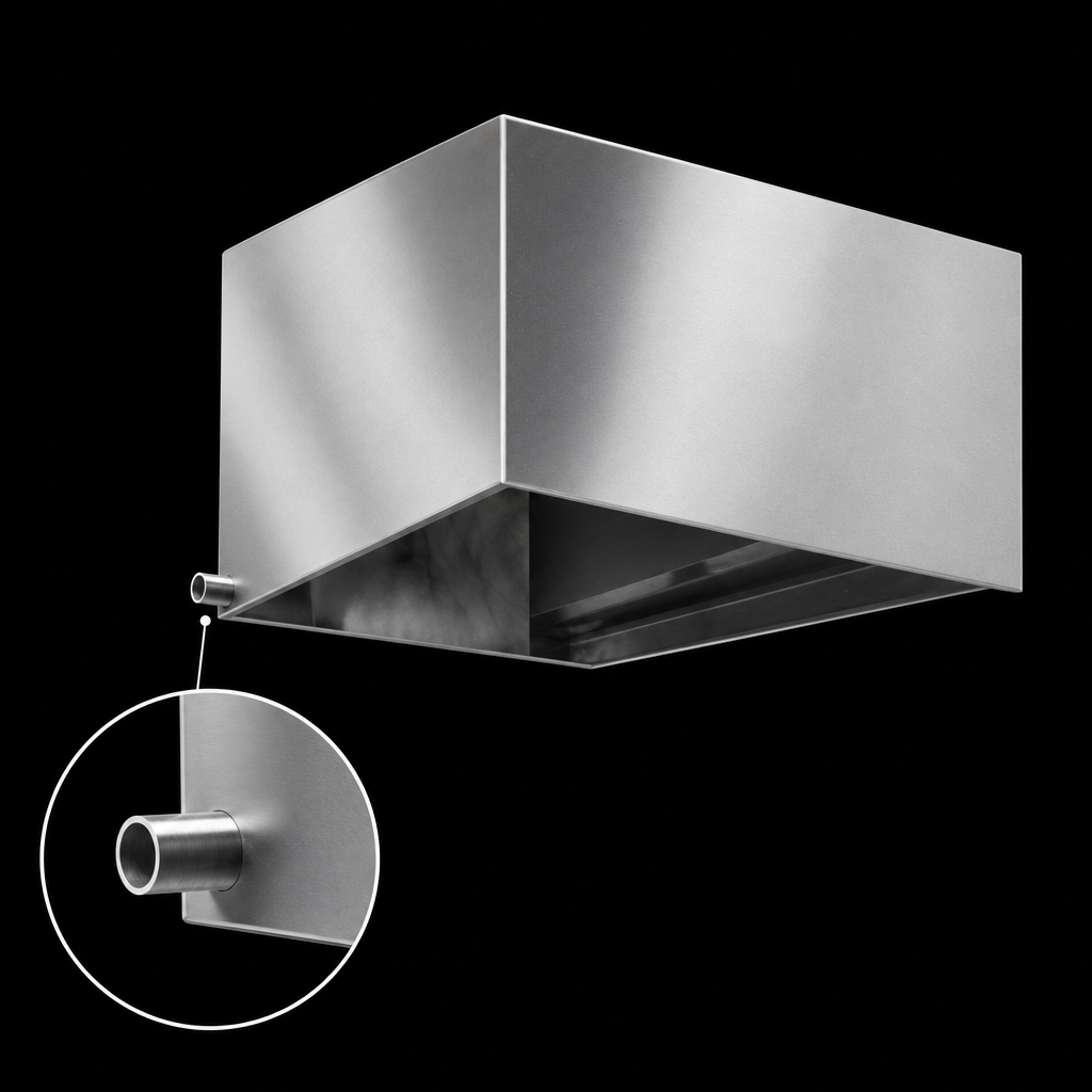 Left-Side Drain Tube