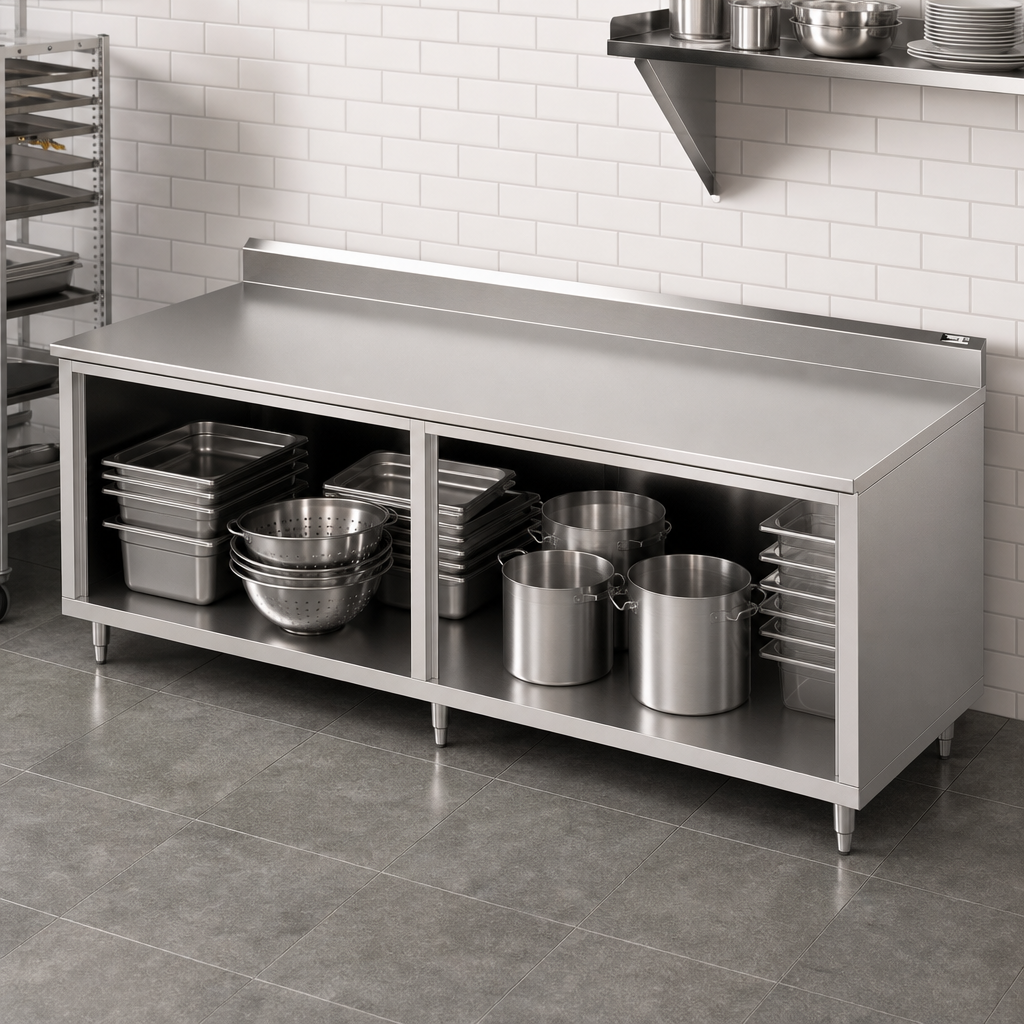 Open-Front Cabinet Base