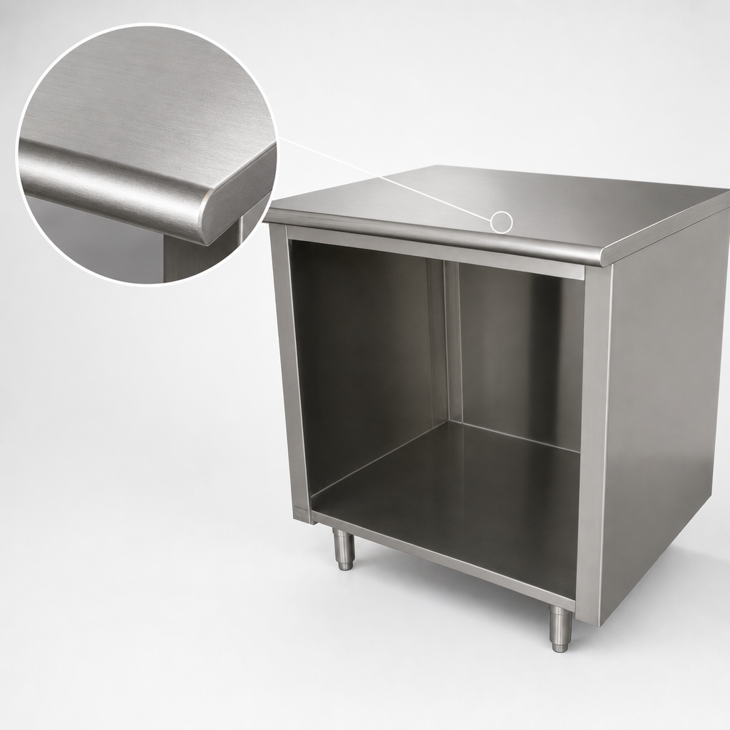 14-Gauge 304 Stainless Steel Top