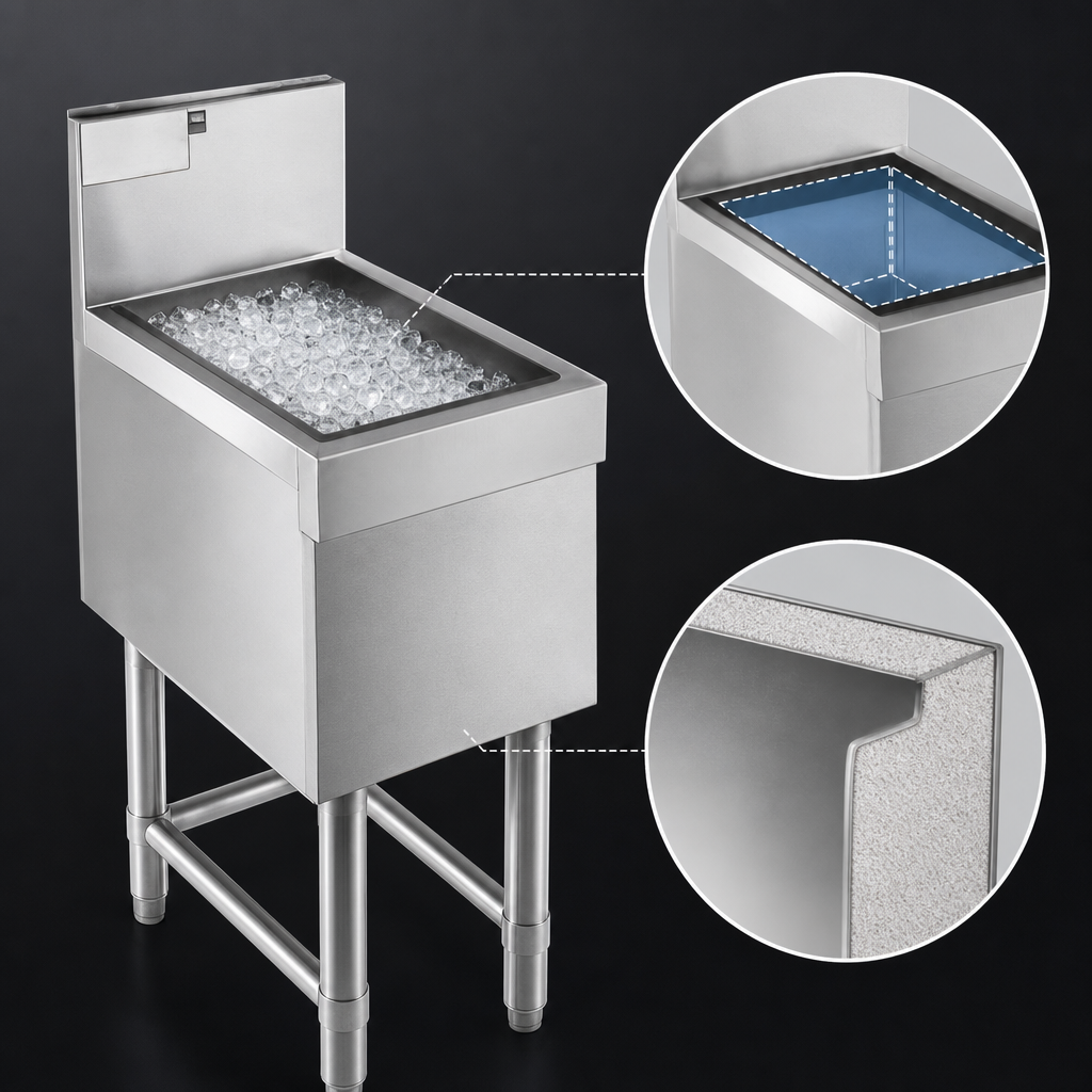 46 x 20 x 10-1/2-Inch Insulated Bin