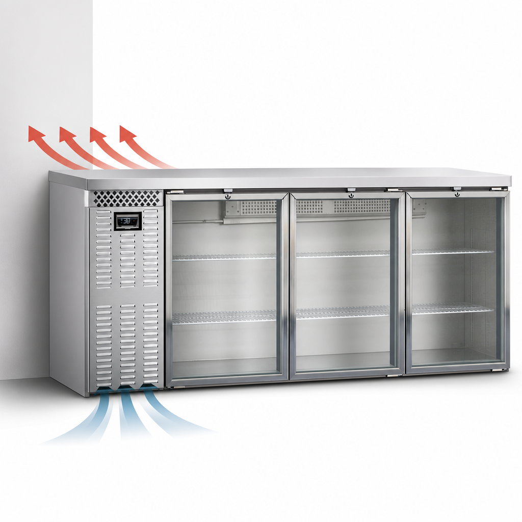 Performance Rated Front Breathing Refrigeration System