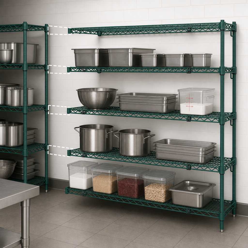 Add-On Shelving Configuration