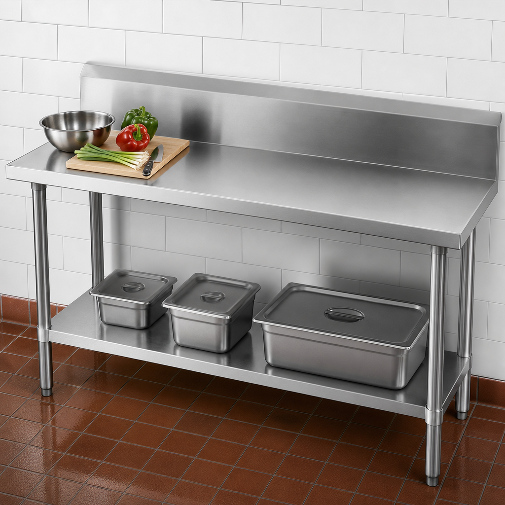 14-Gauge 304 Stainless Steel Top