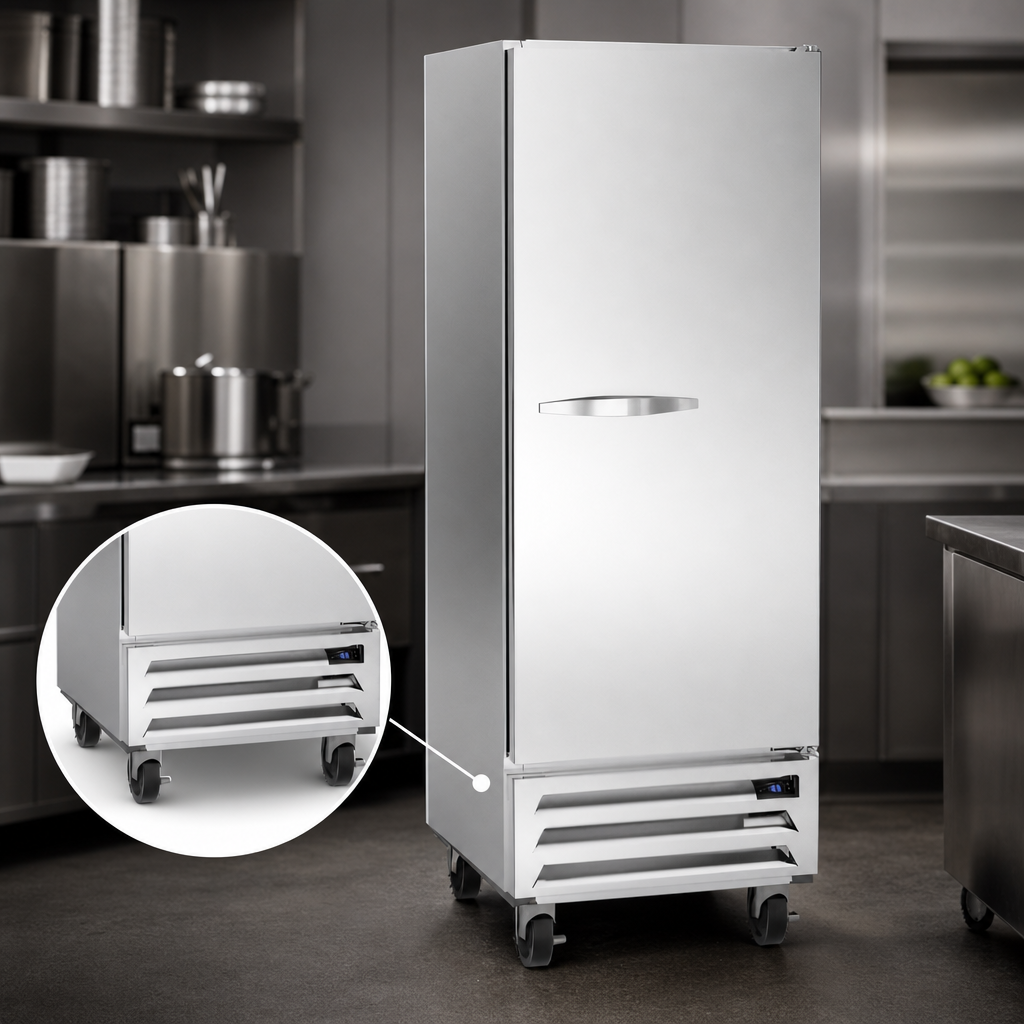 Bottom-Mounted Self-Contained Refrigeration