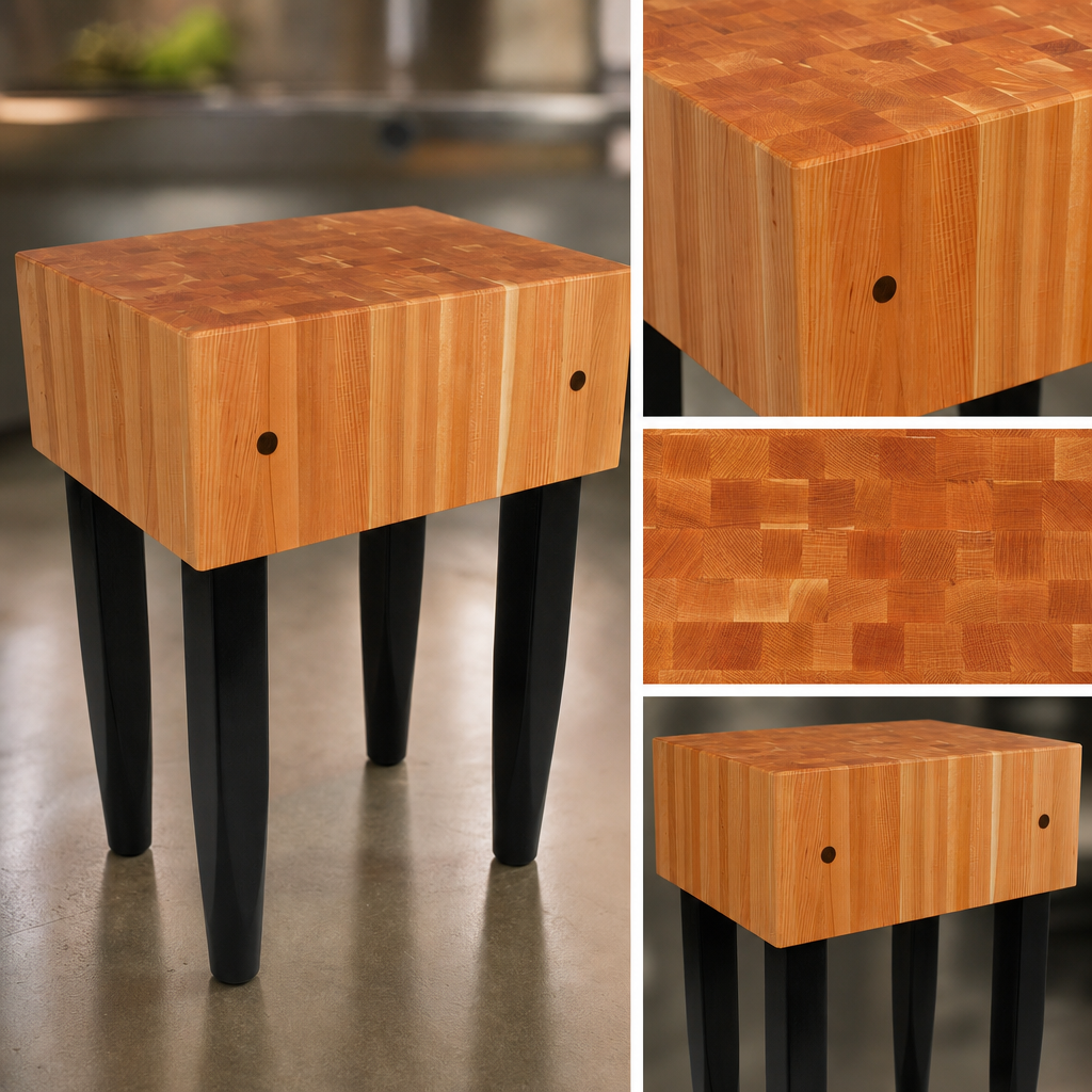 End-Grain Cherry Top