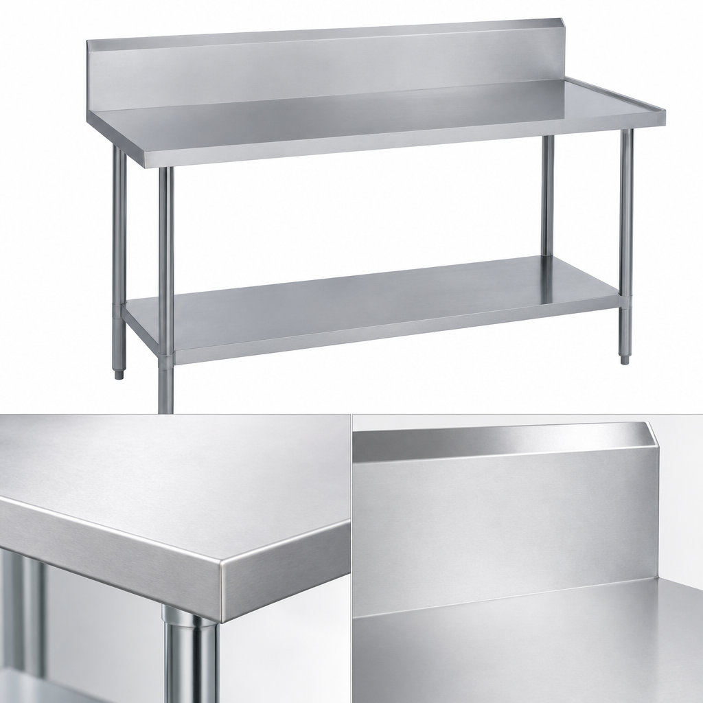 14-Gauge 300-Series Stainless Steel Top