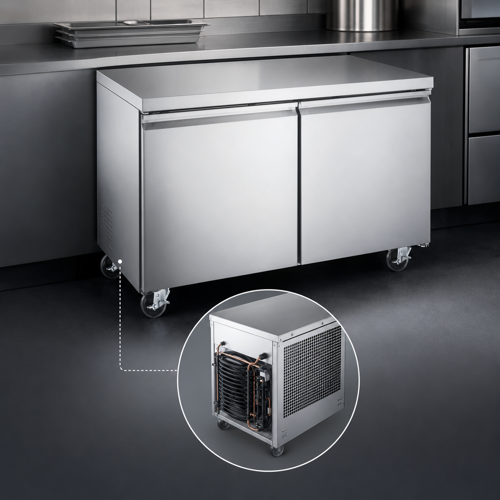 Rear-Mounted Self-Contained Refrigeration