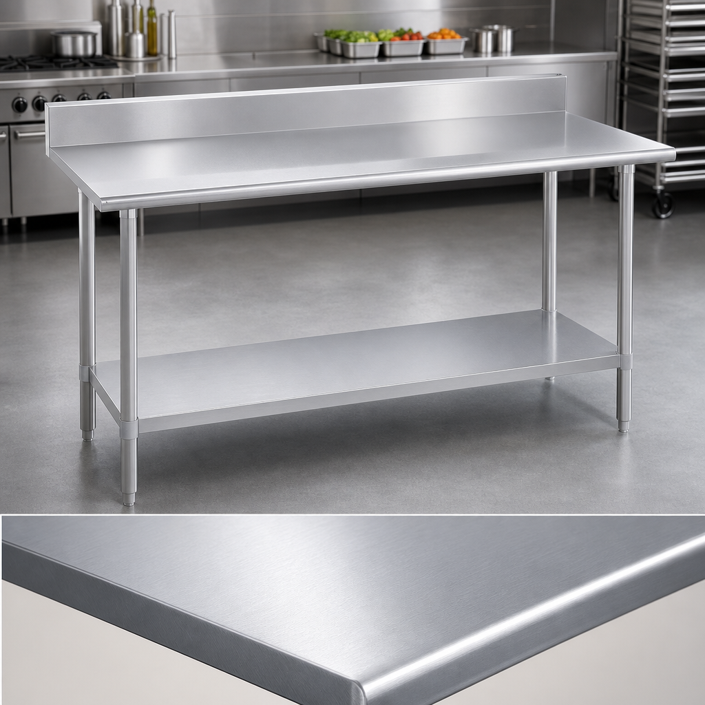 16-Gauge 400 Series Stainless Steel Top