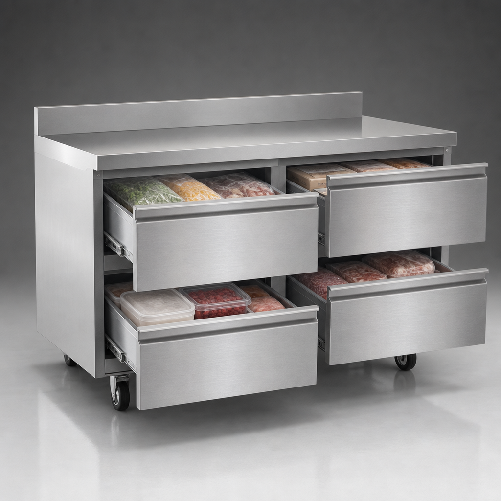 Four Drawer Storage