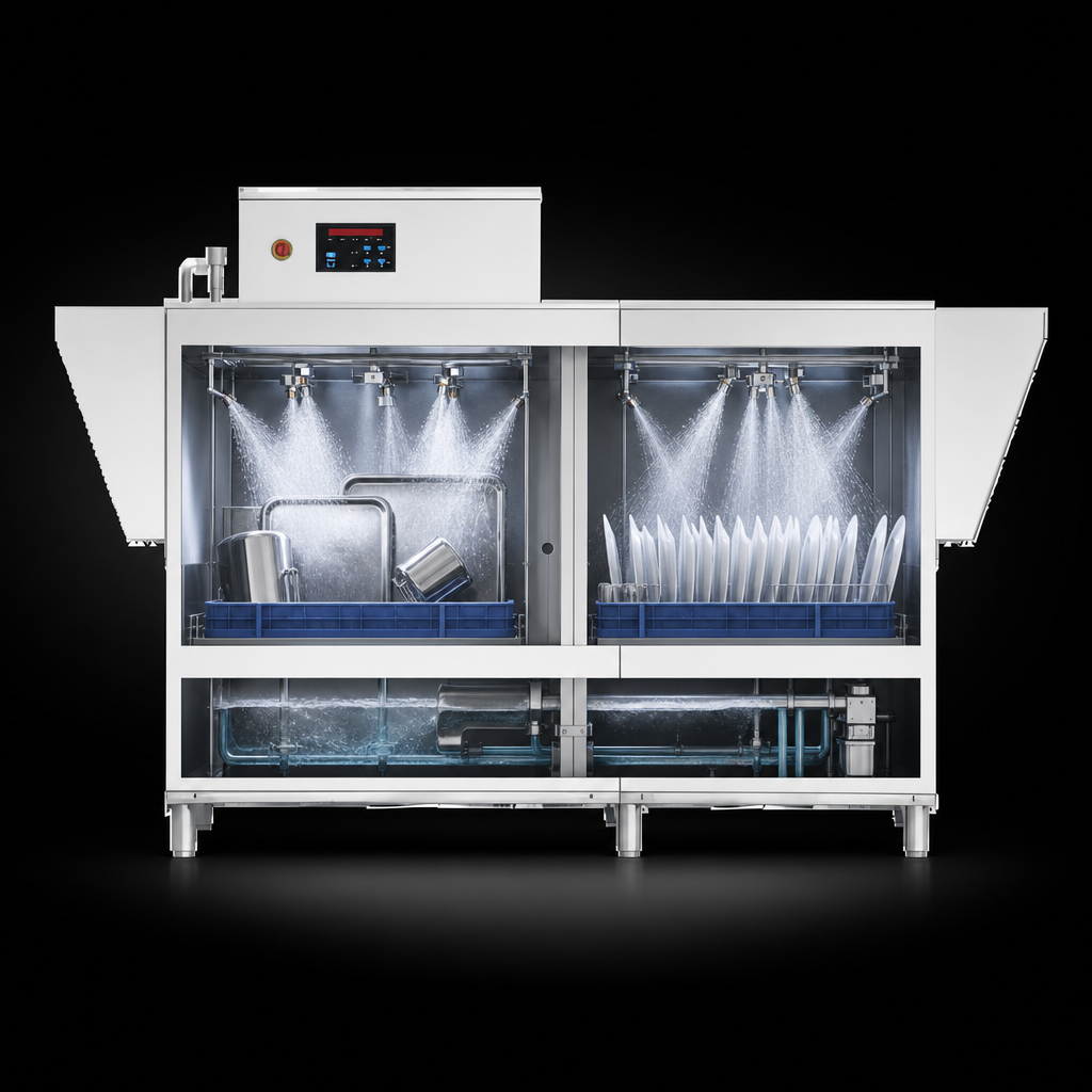 Prewash and Double Rinse