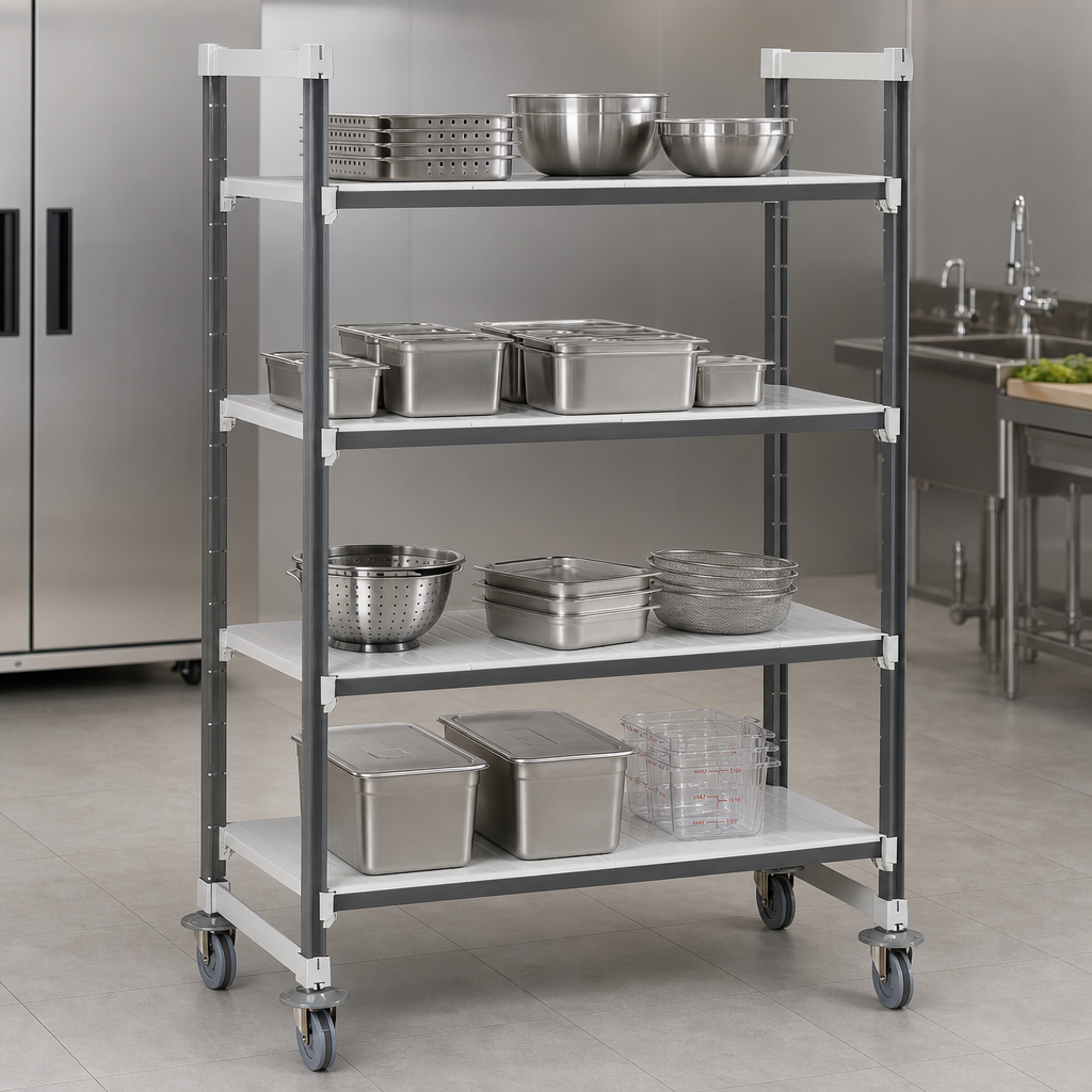 4-Shelf Solid Configuration
