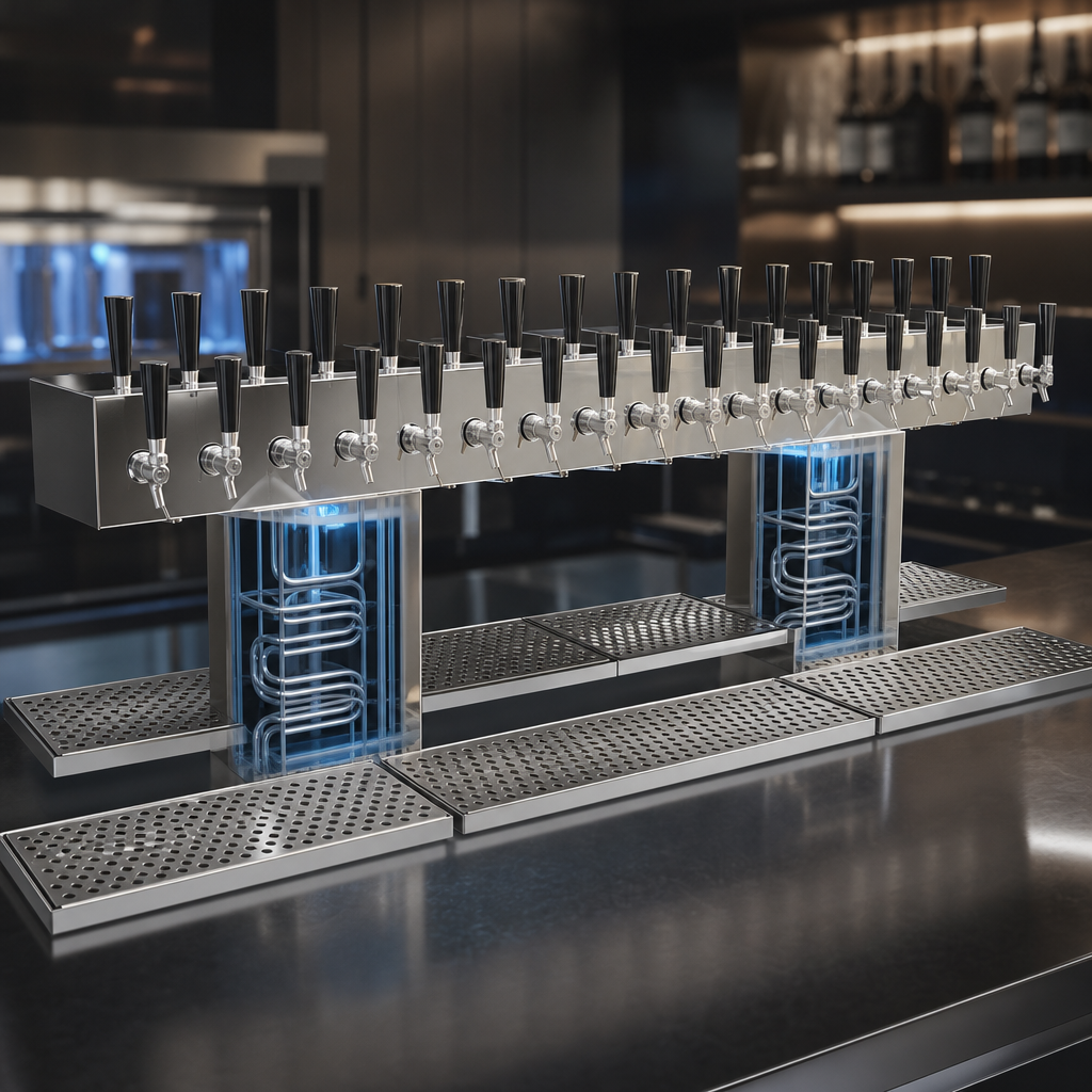 Glycol-Cooled Cold Plate Assembly
