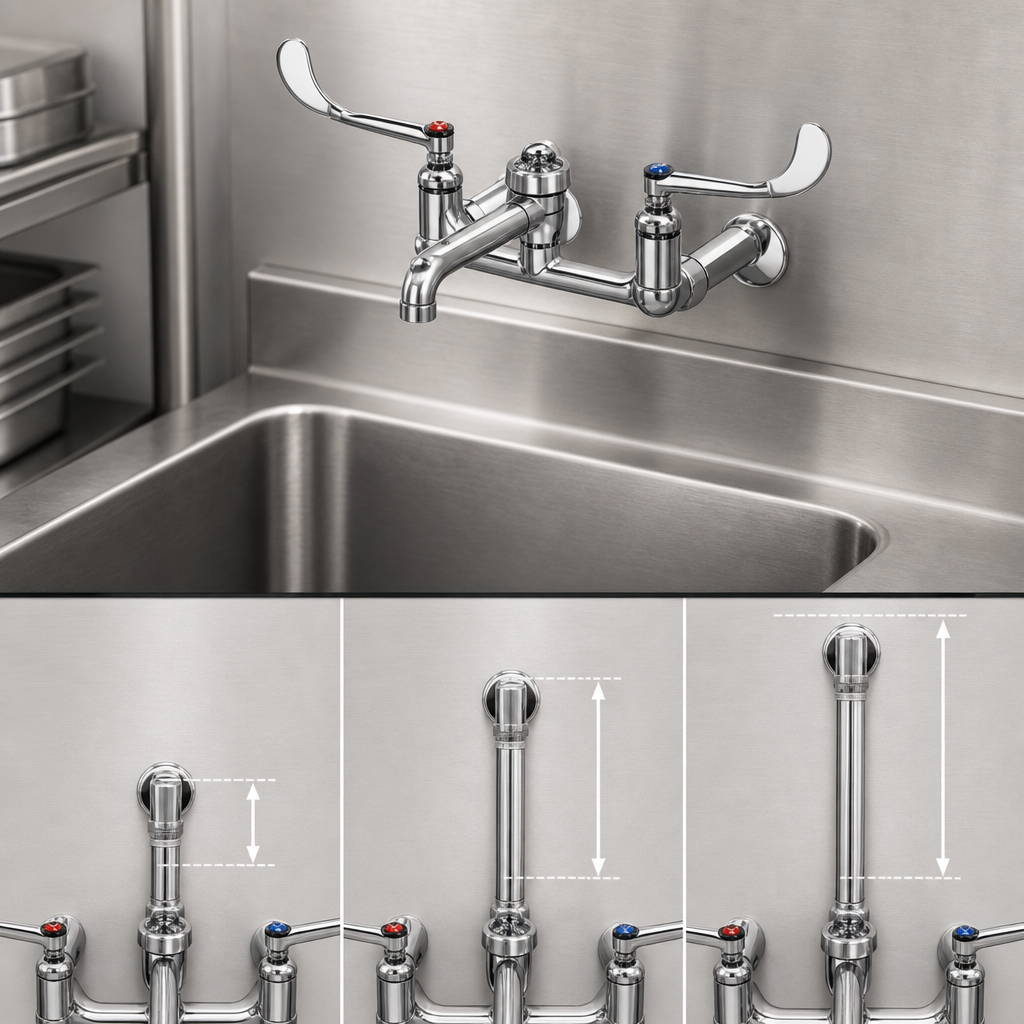 Adjustable 8-Inch Wall Centers