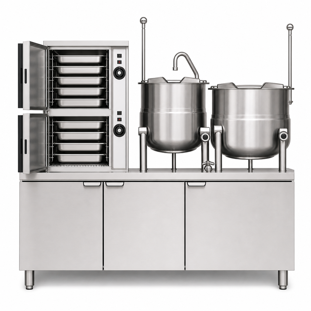 Two Steamer Compartments