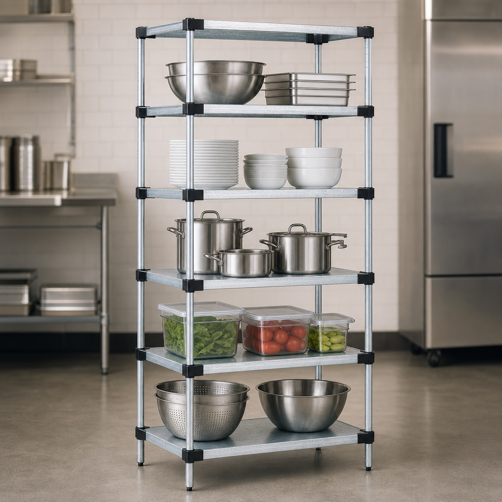 Five Solid Shelves