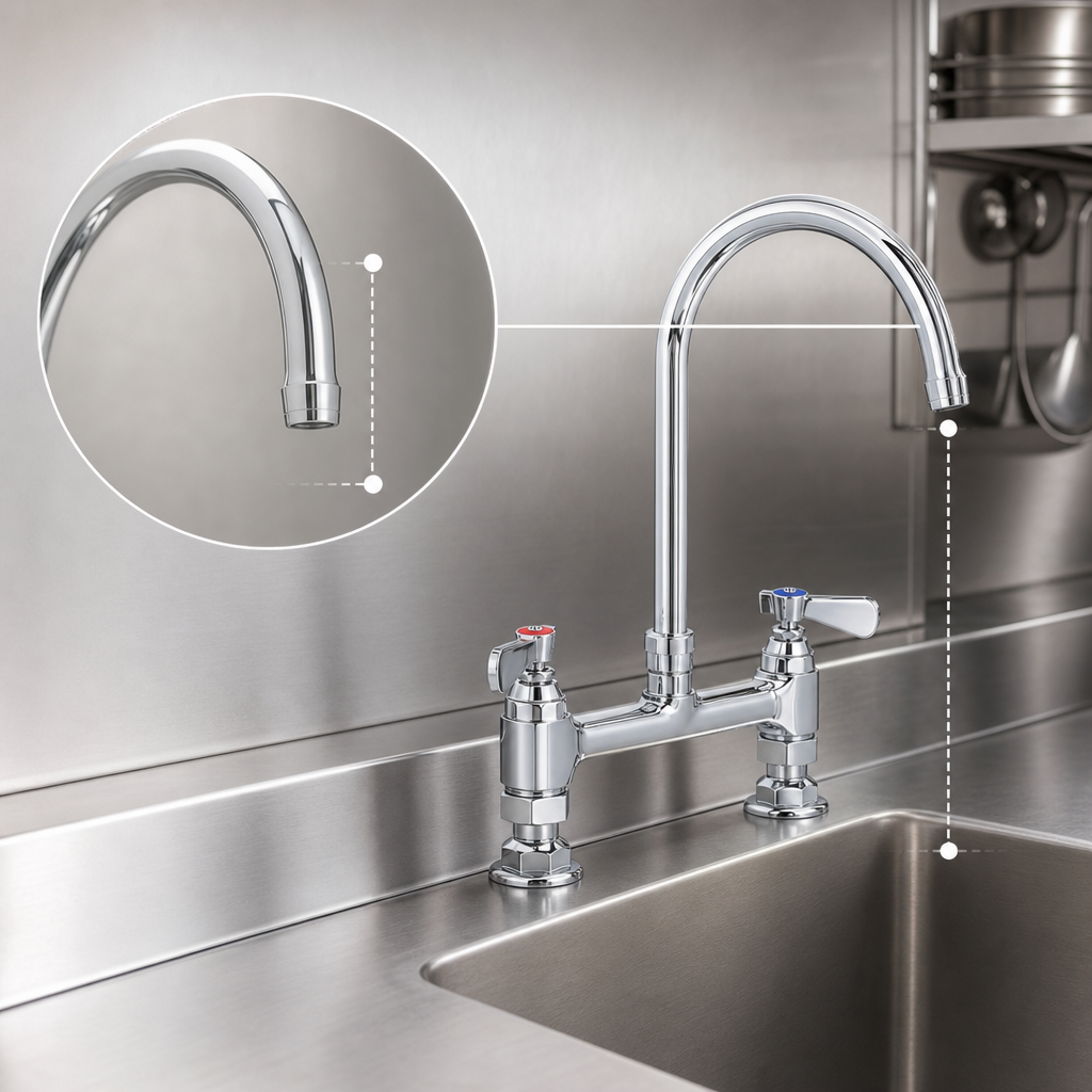 8-Inch Gooseneck Spout