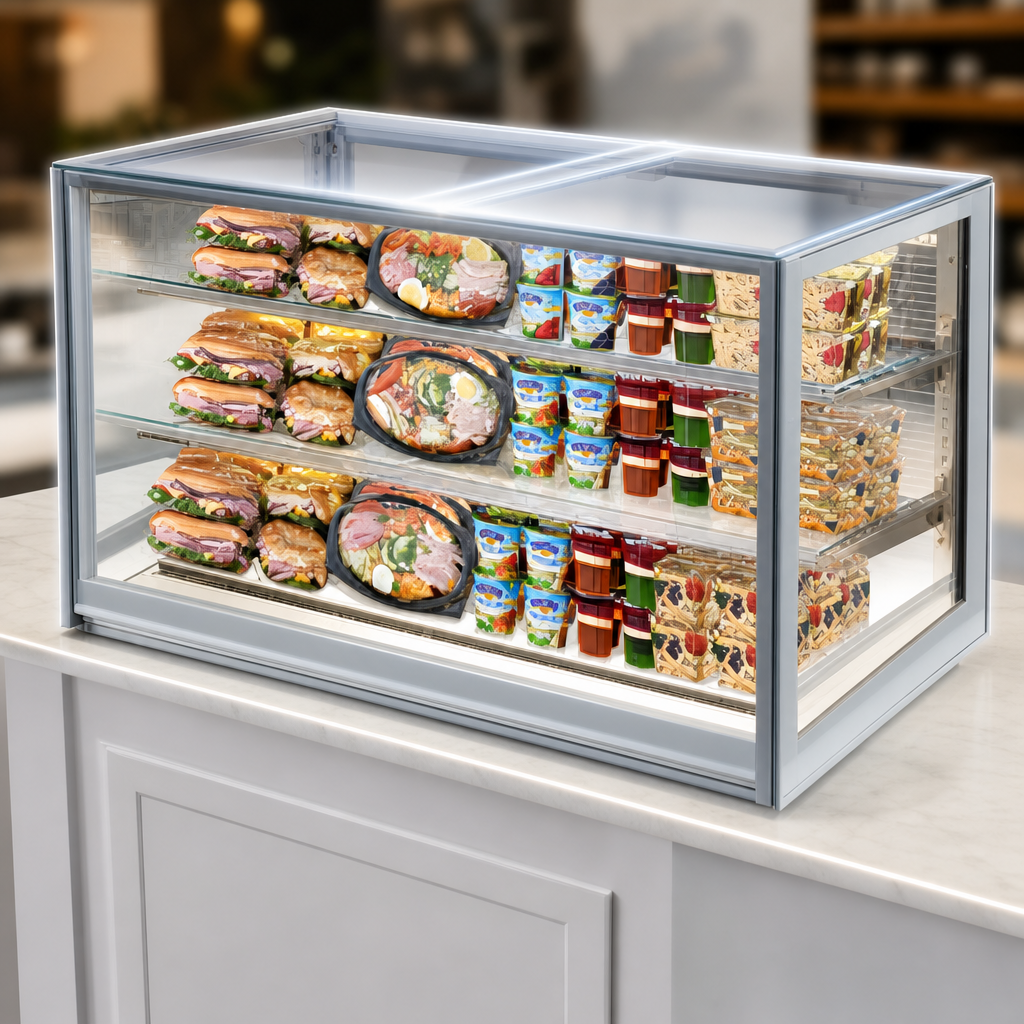 Tempered Glass Display Construction