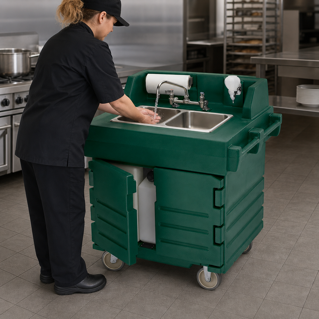 Self-Contained Handwashing Station