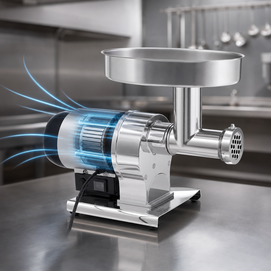 Permanently Lubricated Air-Cooled Motor