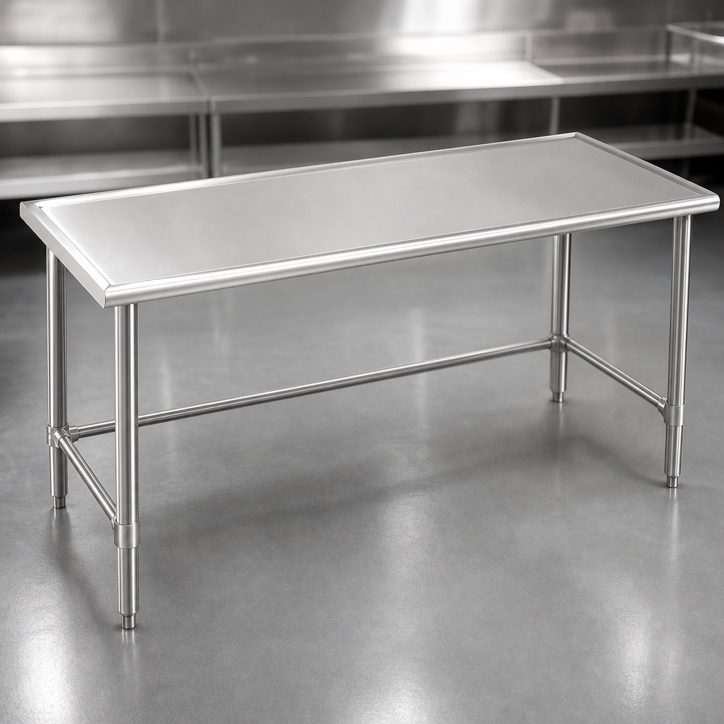 Heavy-Duty Stainless Steel Top