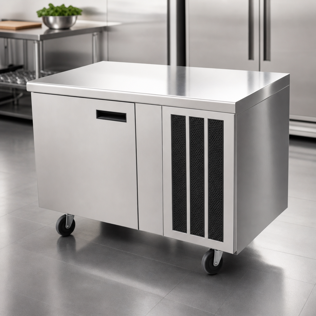 Stainless Steel Top, Front, and Ends