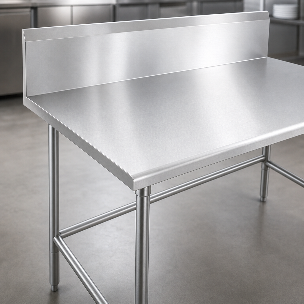 14 Gauge 304 Stainless Steel Top