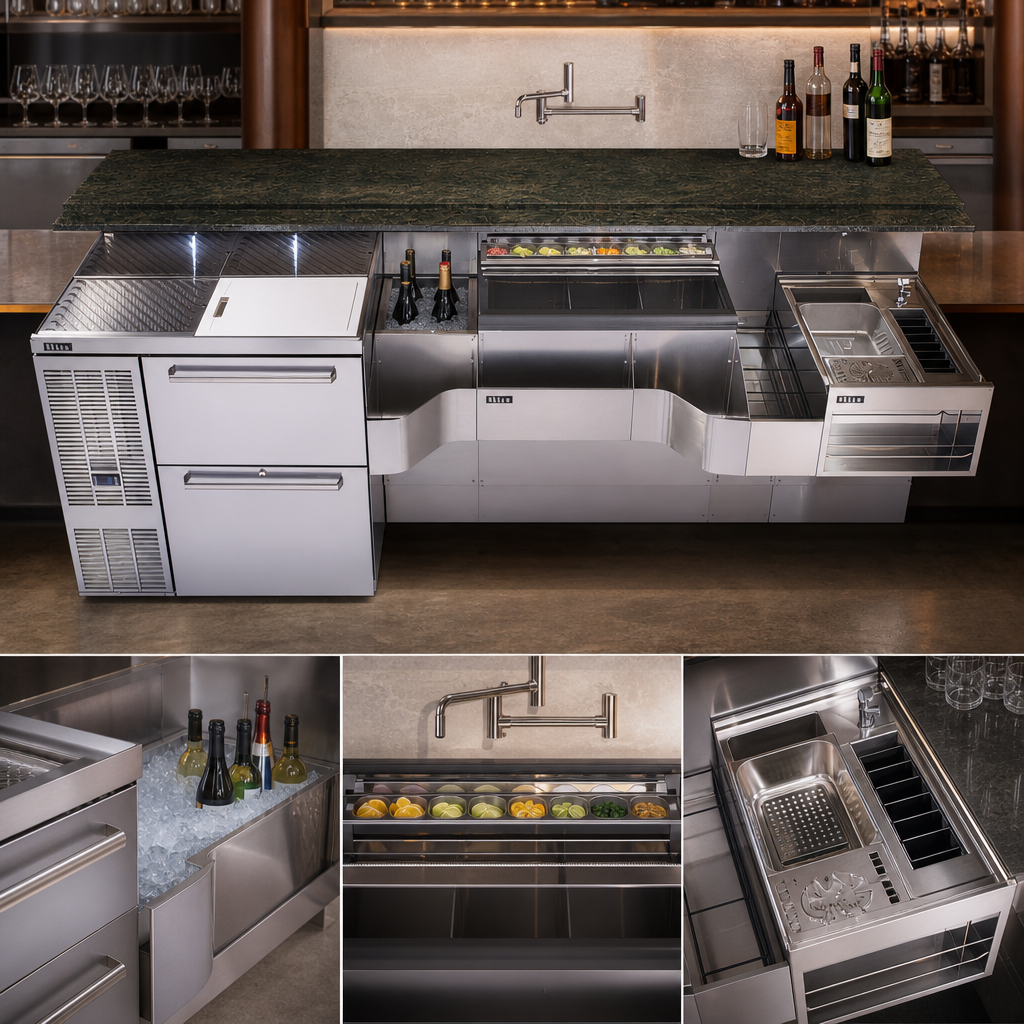 Pre-Configured Bartender Station