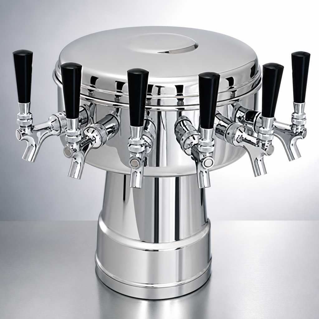 Mirror-Finish Stainless Steel Construction